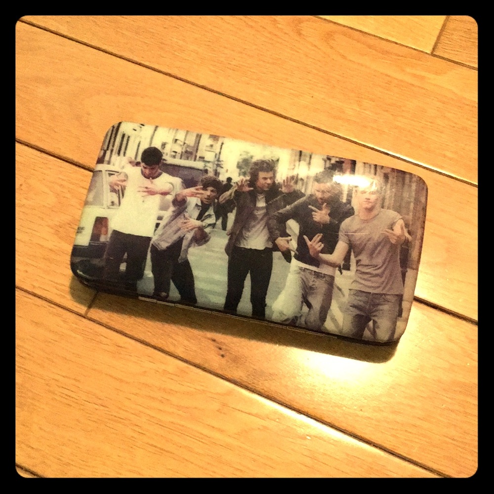 One direction coin purse for money too.